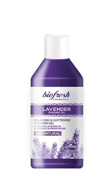 Релаксувальний гель для душу VIA Natural Lavender від BioFresh 300 мл
