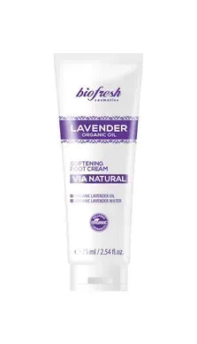 Пом’якшувальний крем для ніг VIA Natural Lavender від BioFresh 75 мл