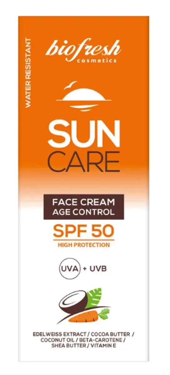 Сонцезахисний крем для обличчя Sun Care SPF 50 BioFresh 50 мл — додаткове фото