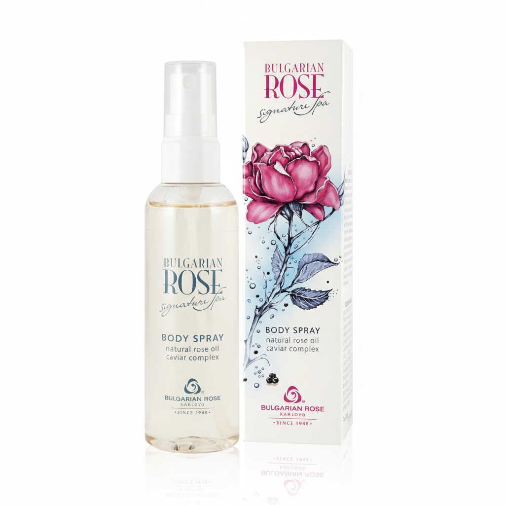 Bulgarian Rose Body Spray - квадратний формат