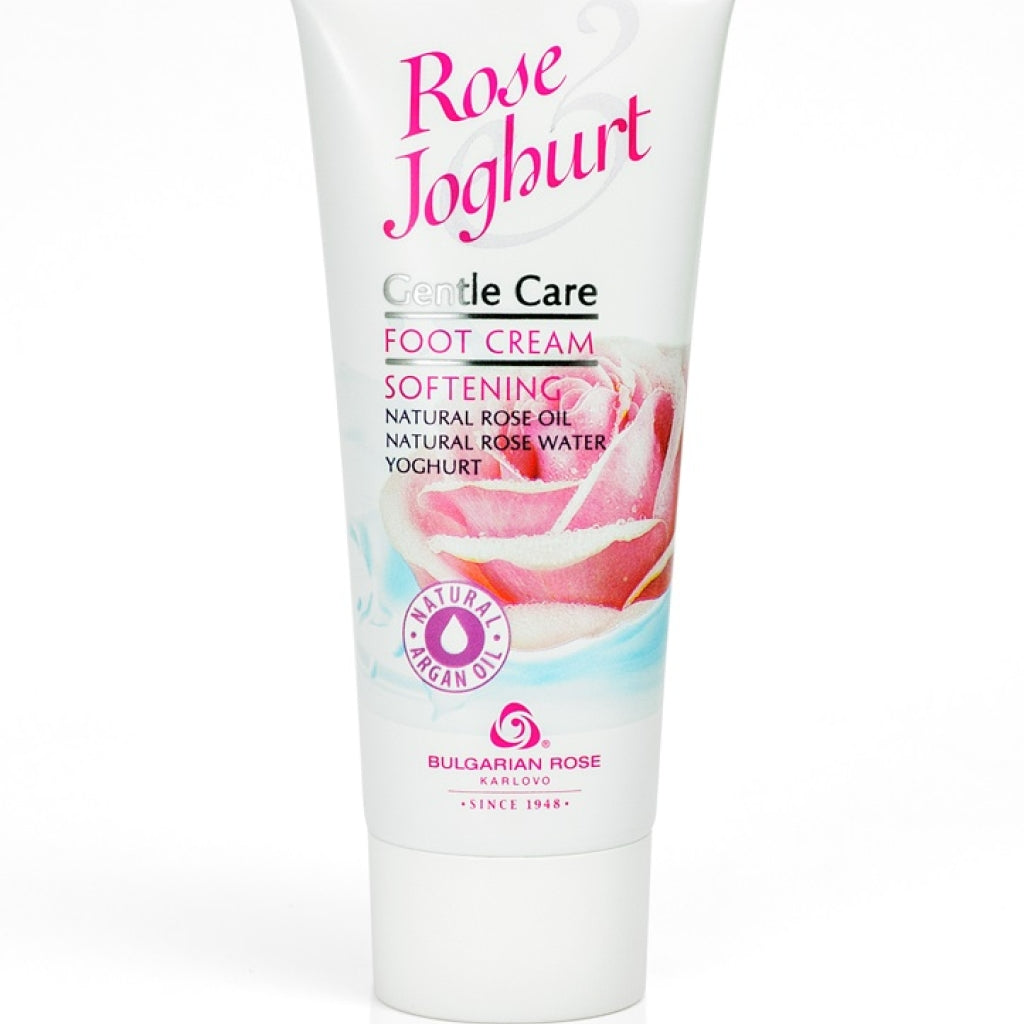Пом’якшувальний крем для ніг Rose Joghurt від Bulgarian Rose, 75 мл