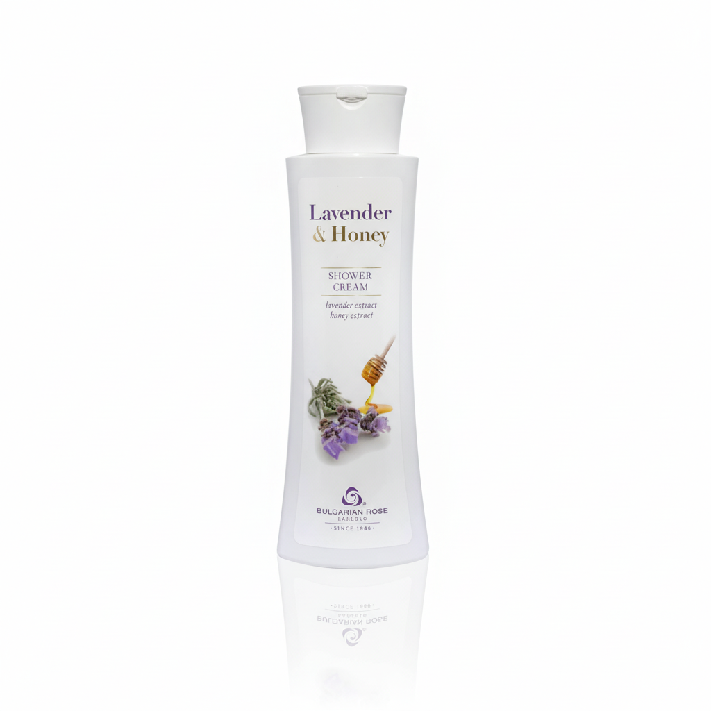 Крем для душу Lavender&Honey від Bulgarian Rose 400 мл