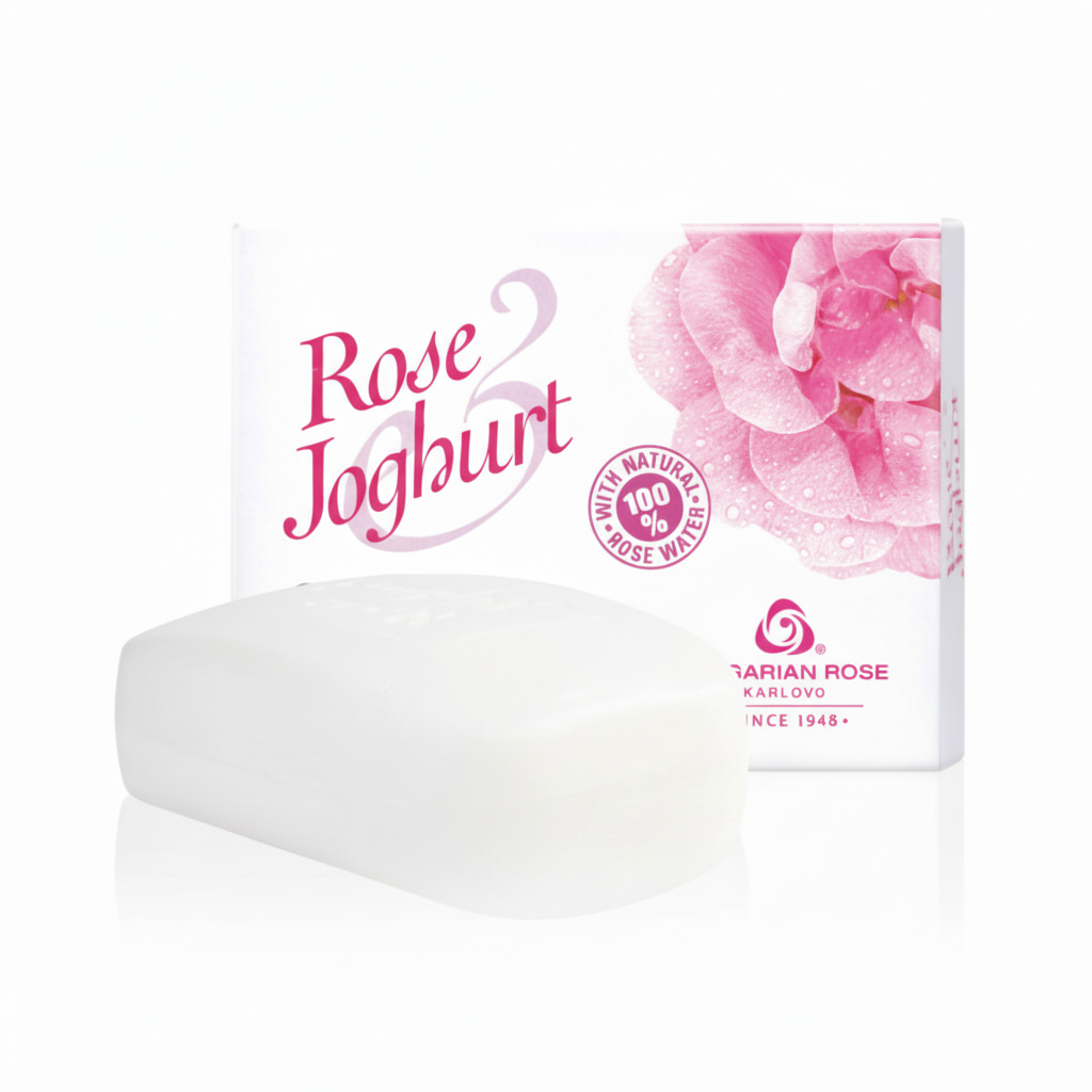 Крем-мило Rose & Joghurt Bulgarian Rose 100 г