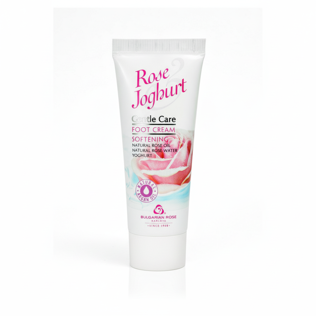 Крем для ніг пом'якшуючий Rose Joghurt від Bulgarian Rose 75 мл