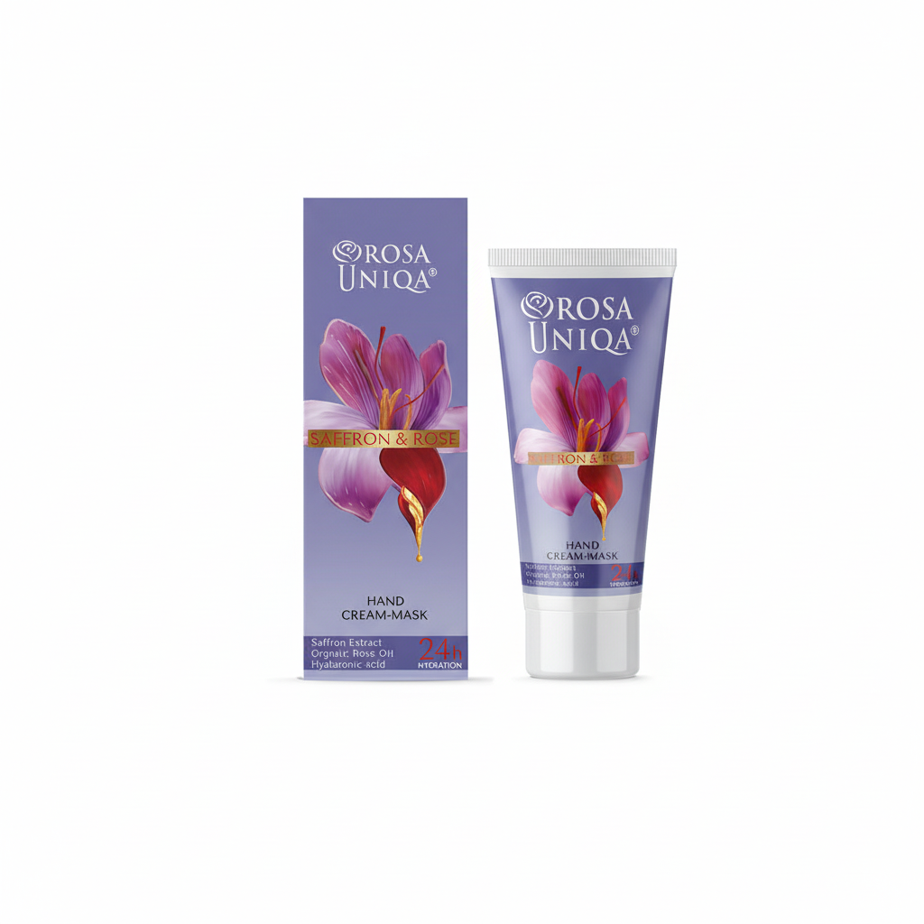 Крем-маска для рук Rosa Uniqa&Saffron від Arsy Cosmetics 75 мл