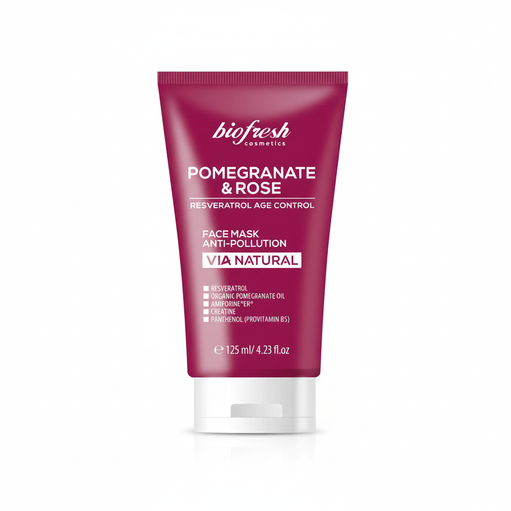 Pomegranate & Rose Anti-Pollution Face Mask - квадратний формат