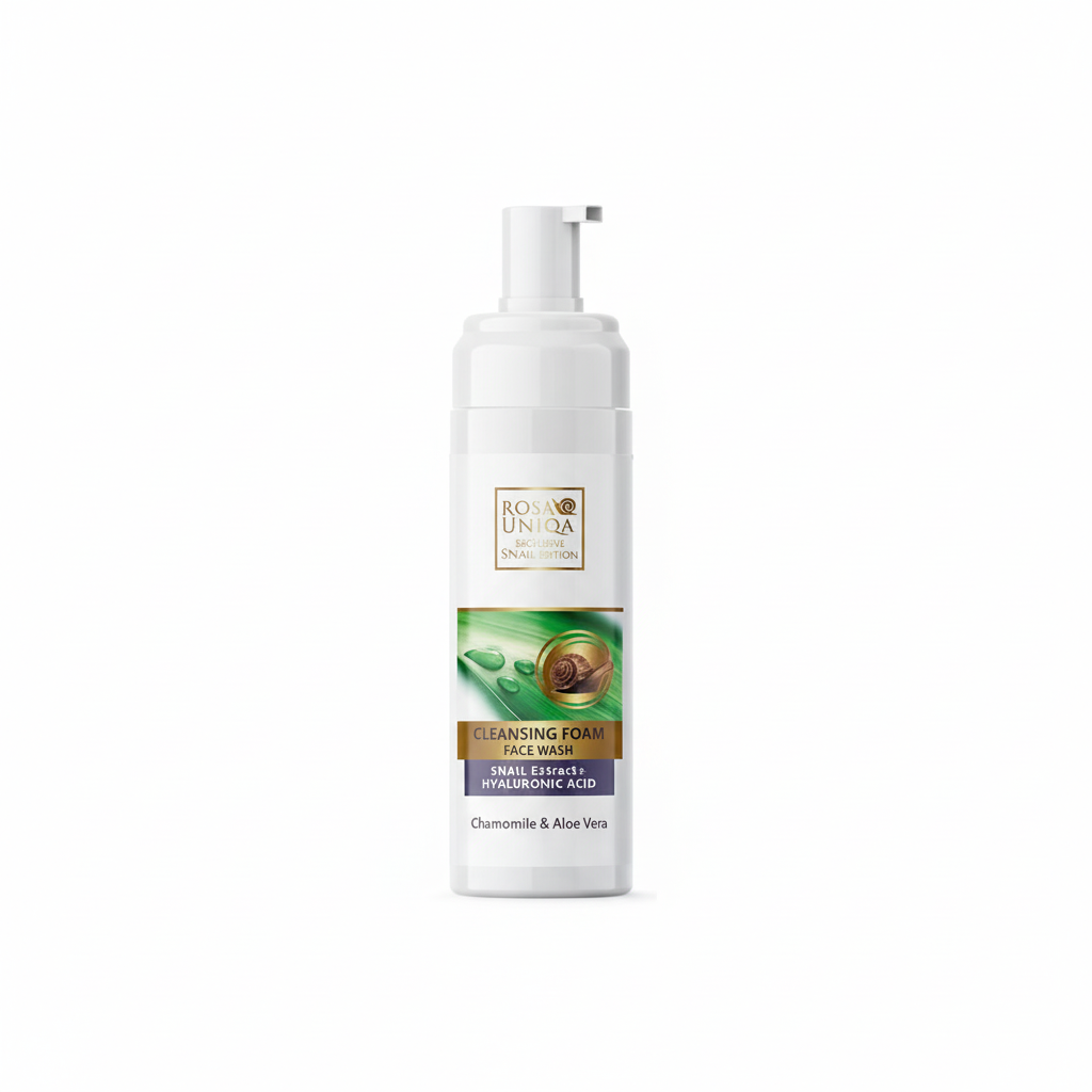 Snail & Hyaluronic Acid Cleansing Foam - квадратний формат