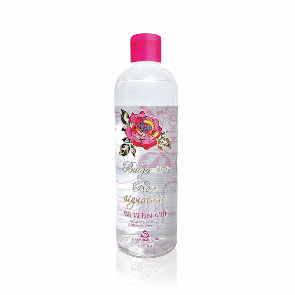 Натуральна трояндова вода Bulgarian Rose Signature для догляду за шкірою після літа