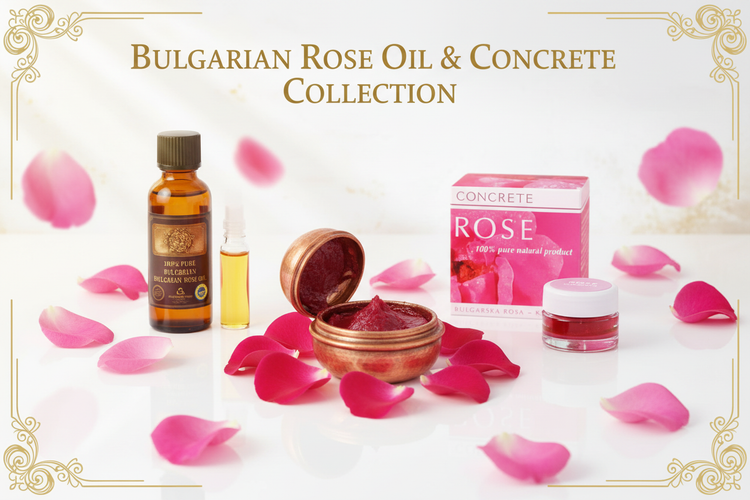 Трояндова олія, конкрет