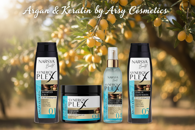 Argan & Keratin — колекція продуктів