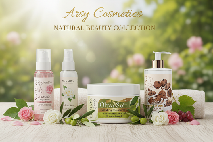 Колекція Arsy Cosmetics — натуральна косметика з Болгарії від RosaLine