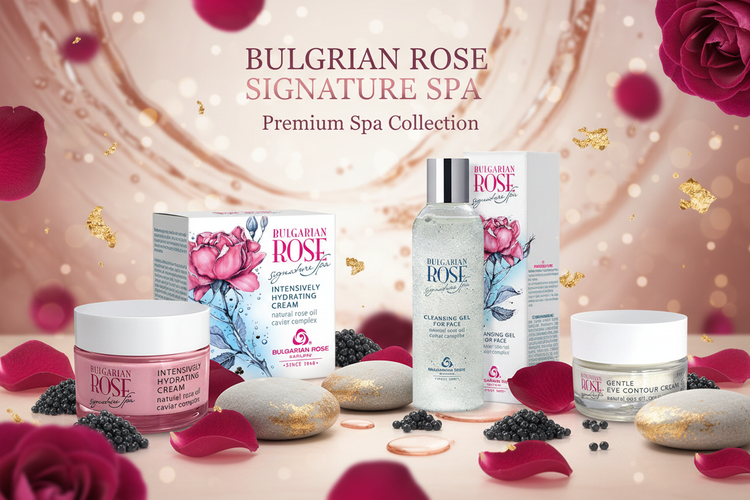 Колекція Bulgarian Rose Signature Spa — преміальний SPA-ритуал вдома від RosaLine