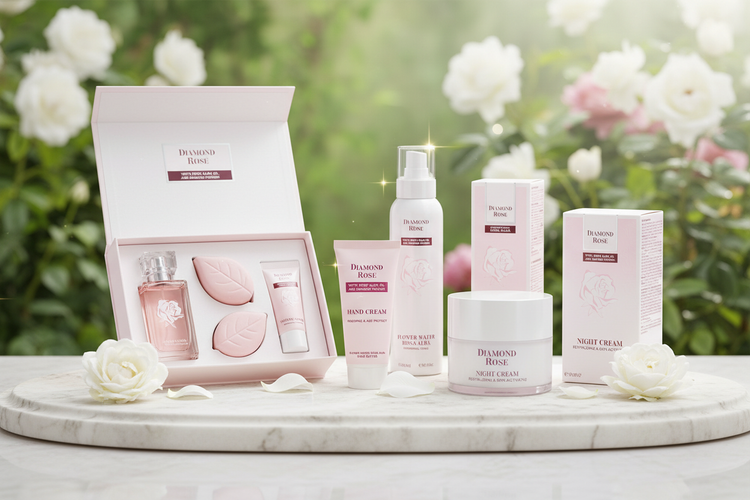 Колекція Diamond Rose — люксовий догляд Bulgarian Rose від RosaLine