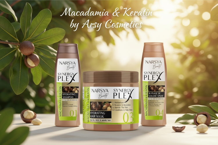 Macadamia & Keratin — колекція продуктів