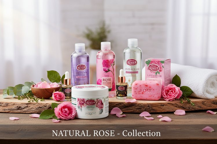 Серія Natural Rose — натуральна косметика з екстрактом болгарської троянди для делікатного догляду