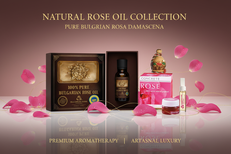 Колекція Natural Rose Oil — олійний догляд Bulgarian Rose від RosaLine