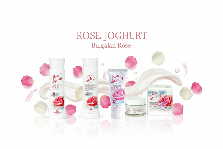Колекція Rose Joghurt — йогуртовий догляд Bulgarian Rose від RosaLine