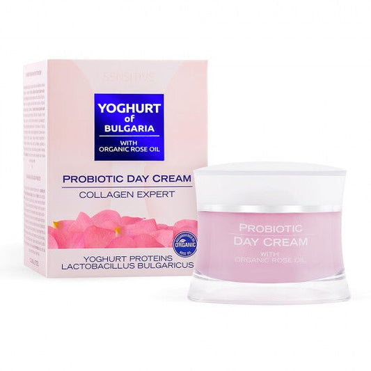 Крем для обличчя денний колаген експерт Yoghurt of Bulgaria від BioFresh 50 мл