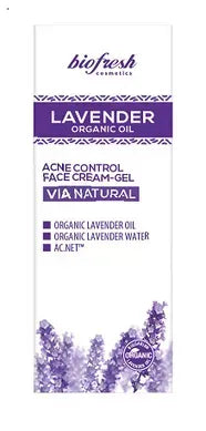 Крем-гель Акне-контроль VIA Natural Lavender від BioFresh 50 мл