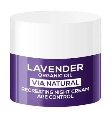 Відновлювальний нічний крем Age Control VIA Natural Lavender від BioFresh 50 мл