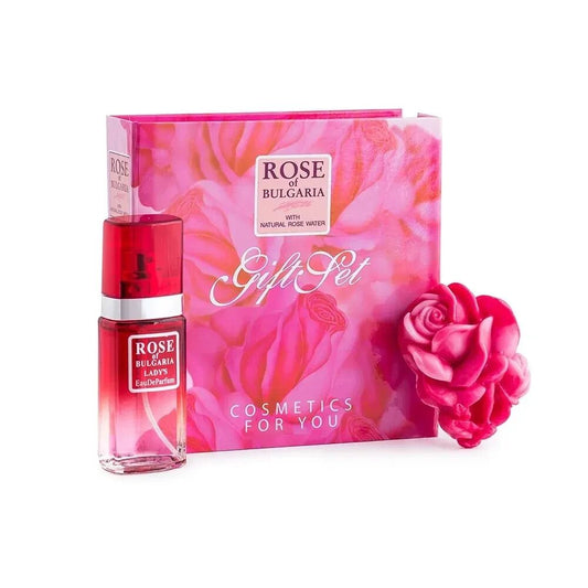 Подарунковий набір з парфумом троянди та милом - Rose of Bulgaria від BioFresh