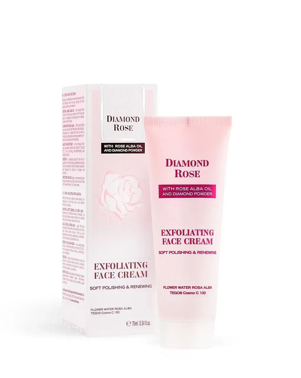 Ексфоліативний крем-скраб для обличчя Diamond Rose від BioFresh 75 мл