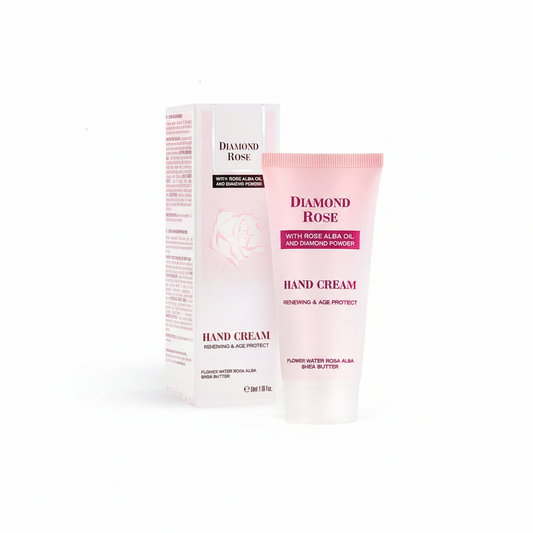 Diamond Rose Hand Cream з упаковкою - квадратний формат