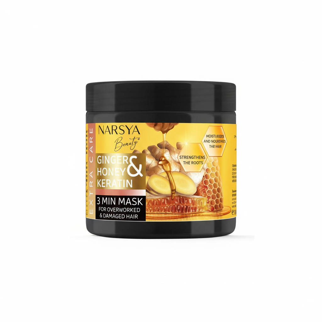 Маска для волосся Ginger&Honey&Keratin від Arsy Cosmetics