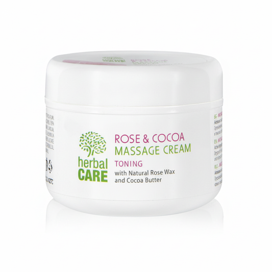 Herbal Care Rose & Cocoa Massage Cream - квадратний формат