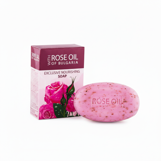 Натуральне живильне мило з трояндовою олією Regina Roses від BioFresh 100 мл