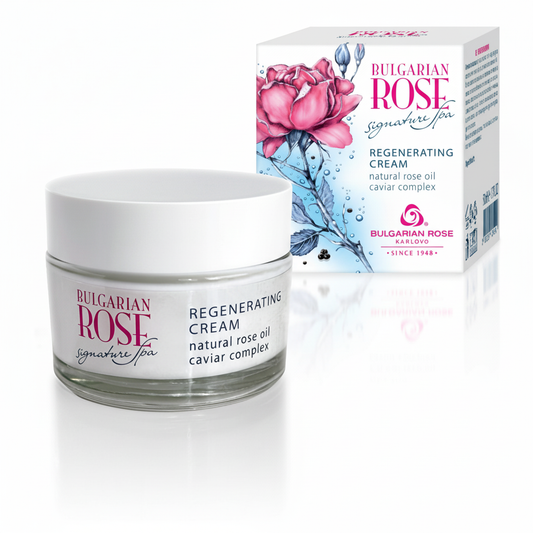 Крем для обличчя, що регенерує Bulgarian Rose Signature SPA від Bulgarian Rose 50 мл