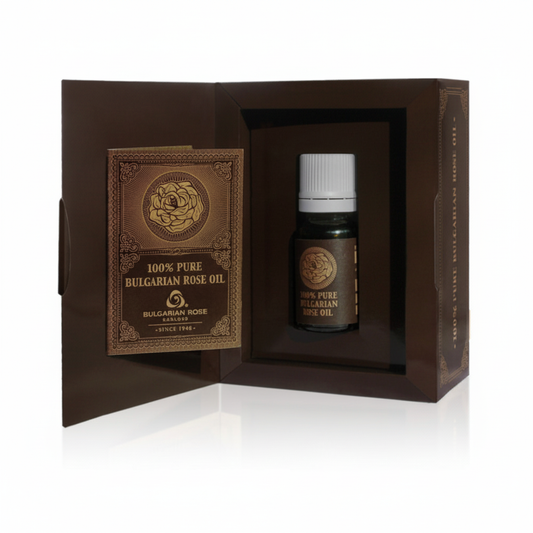 Ефірна олія троянди натуральна Rosa Damascena Bulgarian Rose 5 гр