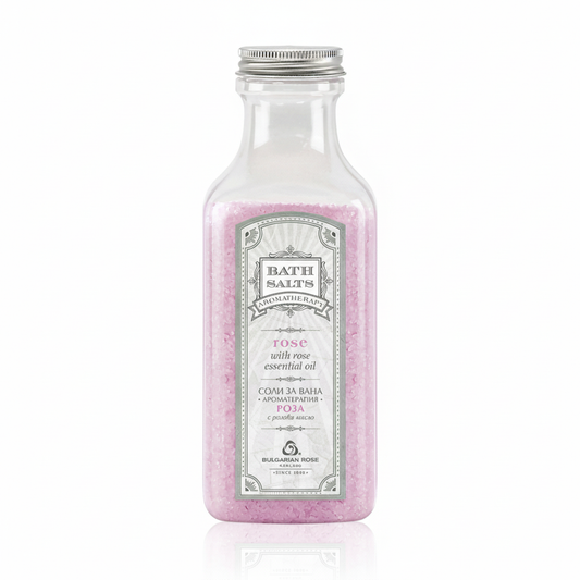 Сіль для ванн трояндова від Bulgarian Rose 470 г