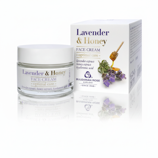 Крем для обличчя Lavender&Honey від Bulgarian Rose 50 мл