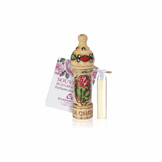 Сувенірний мускал з парфумерною есенцією Rose від Bulgarian Rose 2 мл