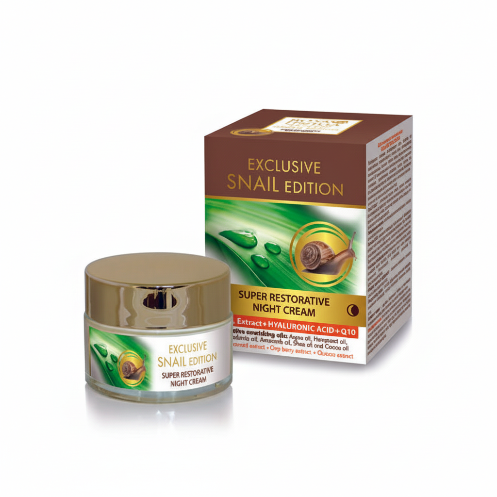 Нічний крем Exclusive Snail Edition від Arsy Cosmetics 50 мл