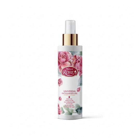 Олія для обличчя і тіла Natural Rose Q10 від Arsy Cosmetics 200 мл