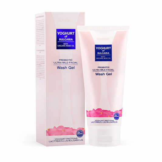 Ультразм'якшуючий гель для умивання обличчя Yoghurt of Bulgaria від BioFresh 200 мл