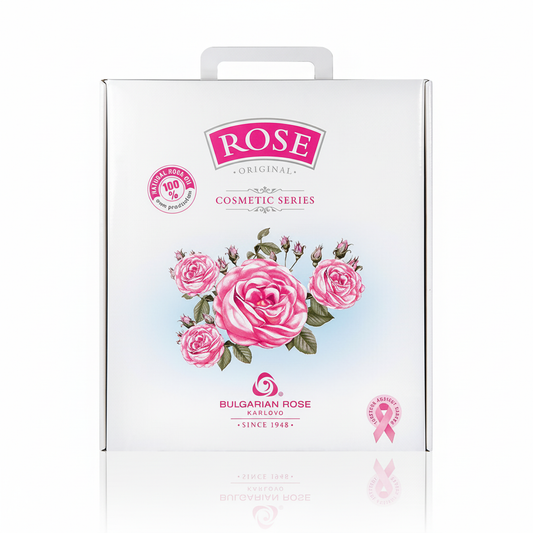 Подарунковий набір з 5 предметів з натуральною болгарською трояндовою олією Rose Original від Bulgarian Rose