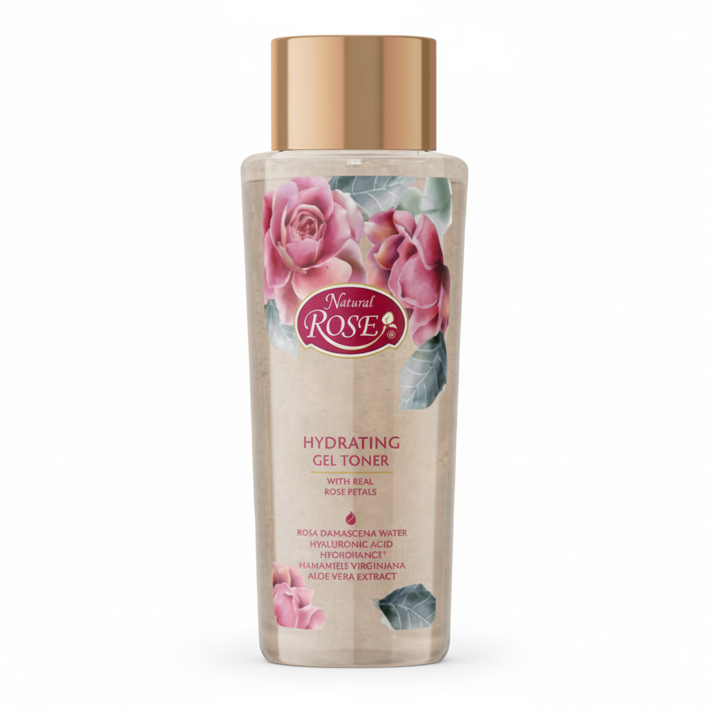 Зволожуючий гель-тонік для обличчя Rosa Nature від Arsy Cosmetics 375 мл