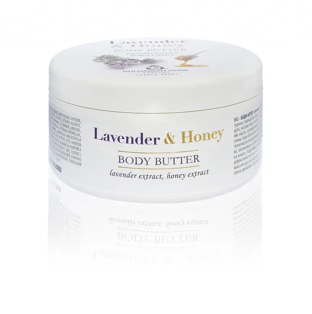 Боді-батер Lavender & Honey з екстрактами лаванди та меду від Bulgarian Rose 240 мл