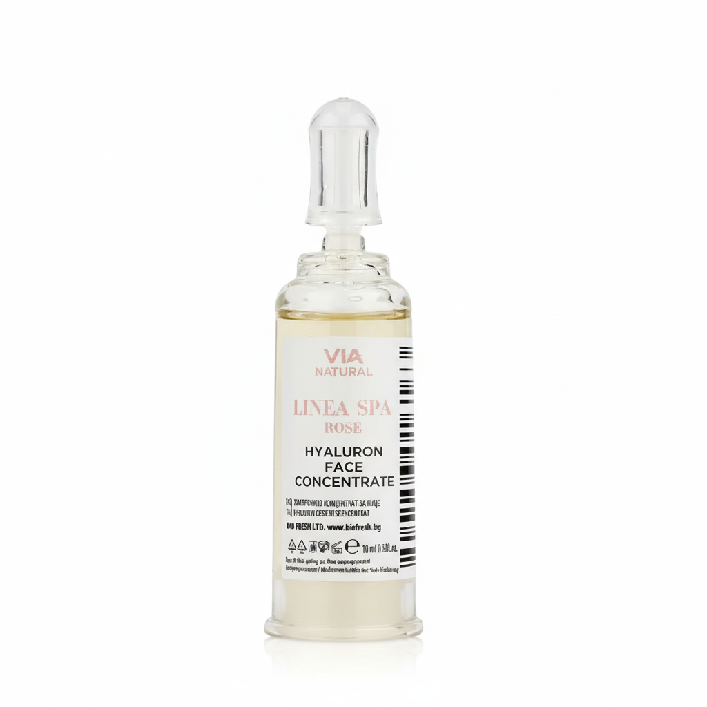 Linea Spa Rose Hyaluron Face Concentrate - квадратний формат