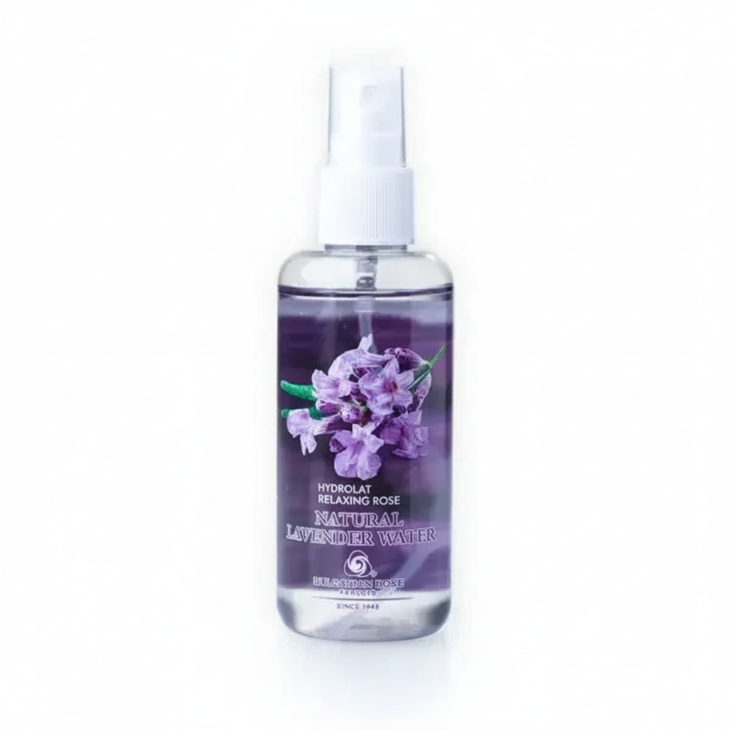 Natural Lavender Water Hydrolat Spray - квадратний формат