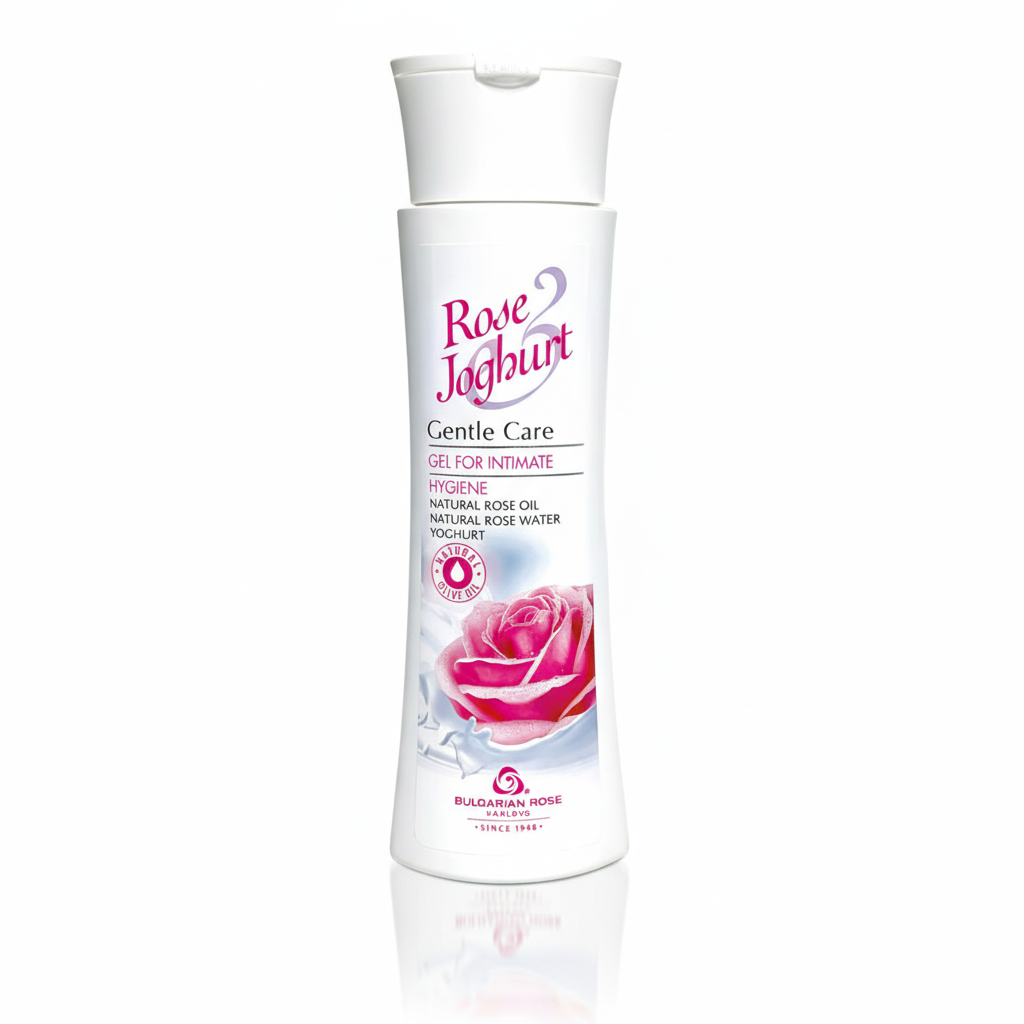 Rose & Joghurt Intimate Hygiene Gel - квадратний формат